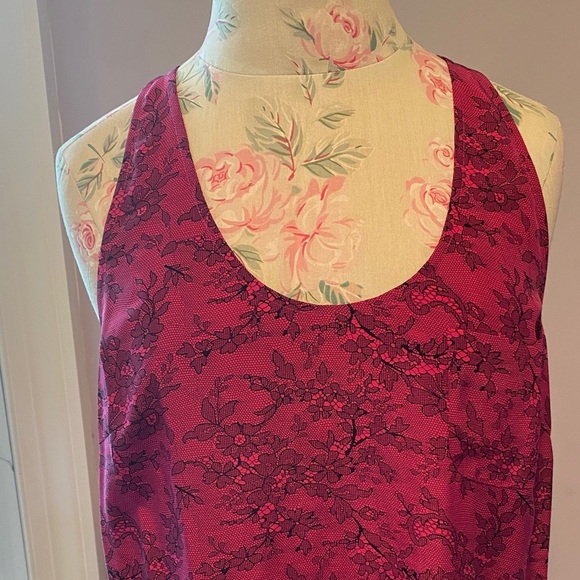 Joie Fuchsia Floral Tank Top - Picture 2 of 9